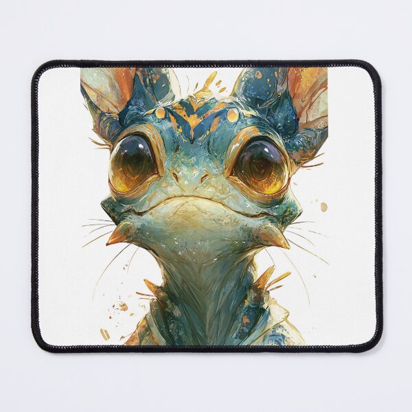 Item preview, Visual Novel Style Tiny Alien Game Character Portrait designed and sold by BrewChef.