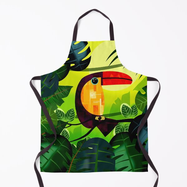 Item preview, Tropical Bird in Lush Green Jungle designed and sold by Andrew  Hitchen.