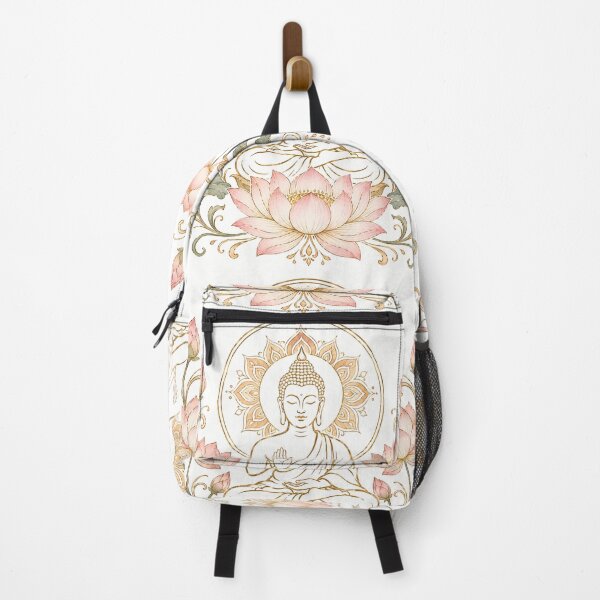 Item preview, buddha Pink and gold Lotus designed and sold by ElexisND.