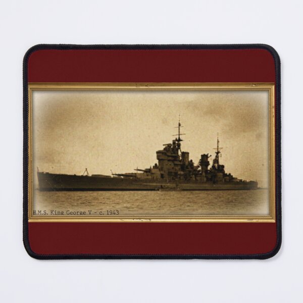 Item preview, "HMS King George V Vintage WW2 Battleship Photography". designed and sold by The store under the battleship :).