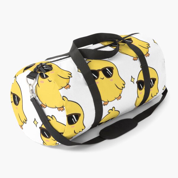 Item preview, Cool Chick with Sunglasses Cute Kawaii Yellow Baby Bird Sticker designed and sold by LYAN-STORE.