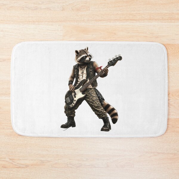 Item preview, Funny Raccoon Bass Player Gifts For Musicians designed and sold by Bisonia.