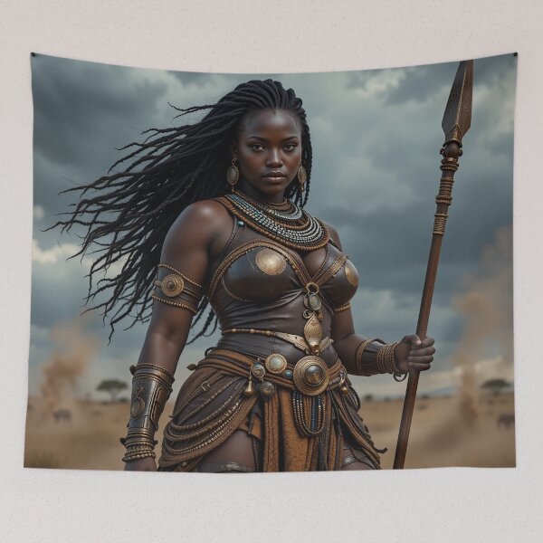 Item preview, guerrero africano designed and sold by RaF71PrO.