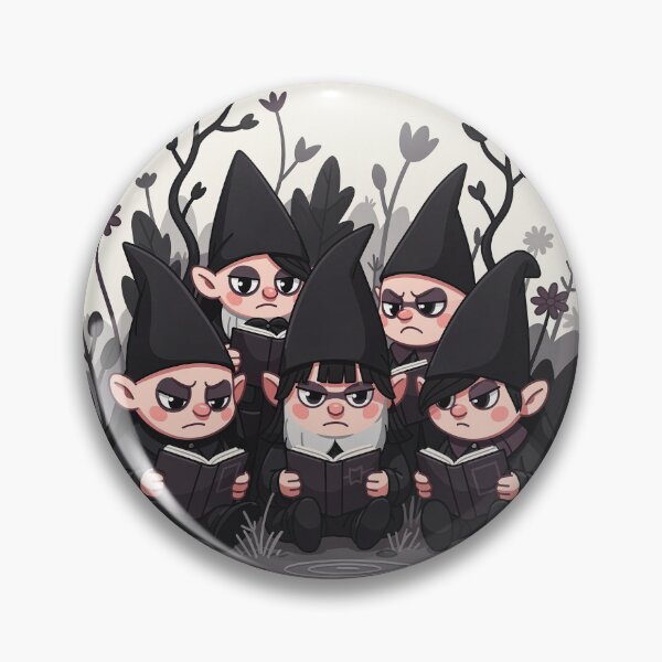 Item preview, Goth Garden Gnome Book Club designed and sold by PictorialWhimsy.