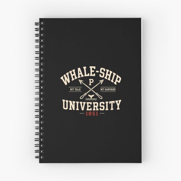Item preview, Moby Dick Whale Ship University Yale Harvard College Parody designed and sold by Fenay Designs.