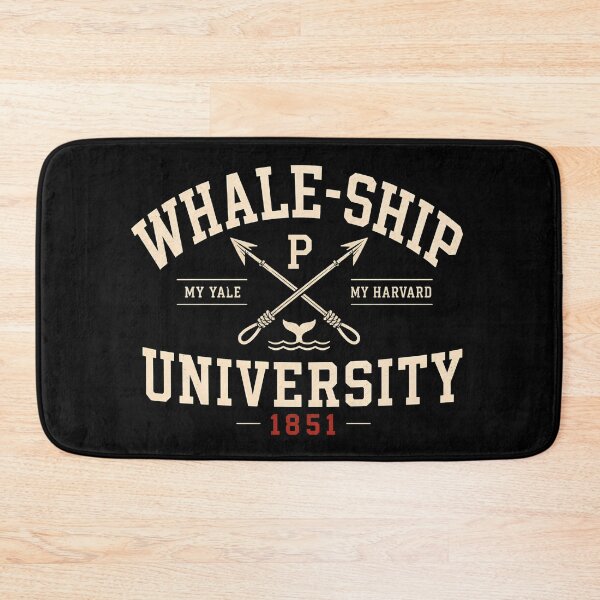 Item preview, Moby Dick Whale Ship University Yale Harvard College Parody designed and sold by Fenay Designs.