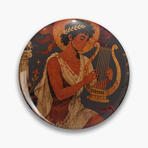 Item preview, Orpheus Lyre Art Print – Dark Academia Mythology Aesthetic for Book Lovers designed and sold by · GAMING SOUL ·.