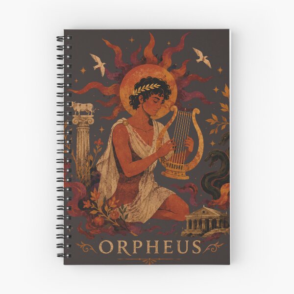 Item preview, Orpheus Lyre Art Print – Dark Academia Mythology Aesthetic for Book Lovers designed and sold by · GAMING SOUL ·.