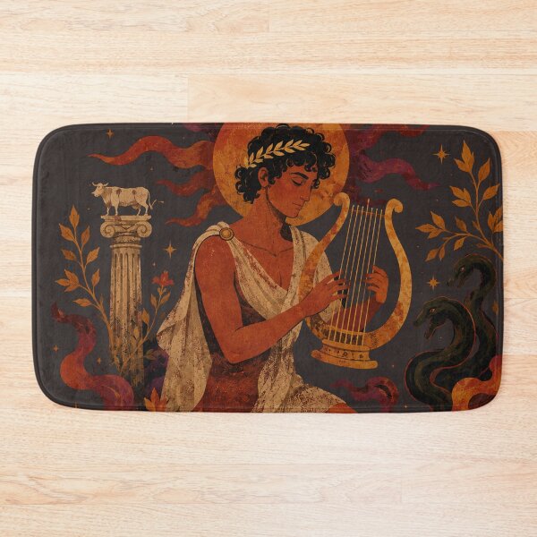 Item preview, Orpheus Lyre Art Print – Dark Academia Mythology Aesthetic for Book Lovers designed and sold by · GAMING SOUL ·.