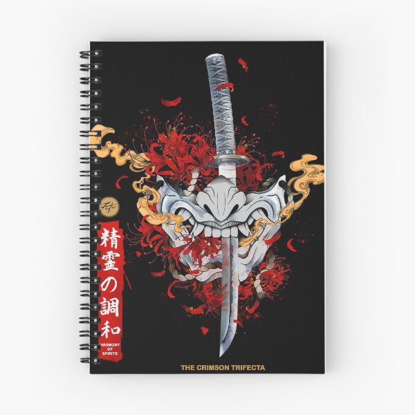 Item preview, Japanese red spider lily with Wakizashi sword designed and sold by Otakuniverse.