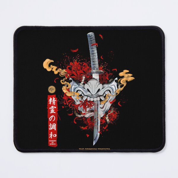 Item preview, Japanese red spider lily with Wakizashi sword designed and sold by Otakuniverse.