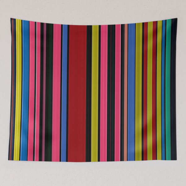 Item preview, Abstract Pattern "Vertical colored stripes" designed and sold by Gluecknika.