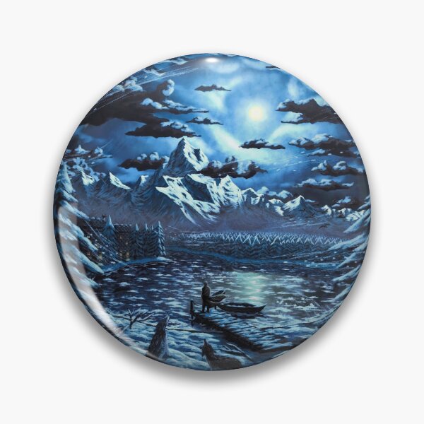 Item preview, Whispers of the Veiled Winter Moon designed and sold by CreatorArt369.