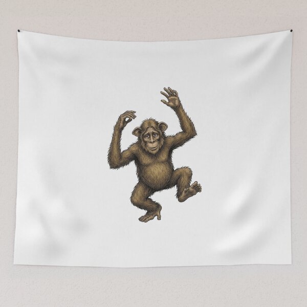 Item preview, THE MONKEY DANCE designed and sold by REGALINGSHOP.