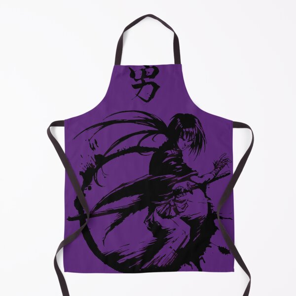 Item preview, The Stealth Battosai - Himura Kenshin Dark Violet Abstract Samurai designed and sold by Teenkai.