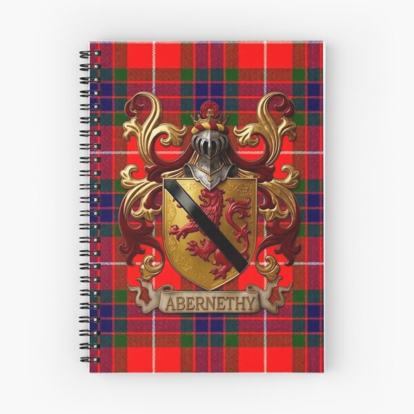 Aperçu de l'œuvre Armoiries d'Abernethy et tartan moderne de Fraser créée et vendue par Kirrindy Designs.