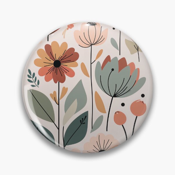 Item preview, Boho Botanical Print, Terracotta Sage Floral Art designed and sold by KHCreative2025.