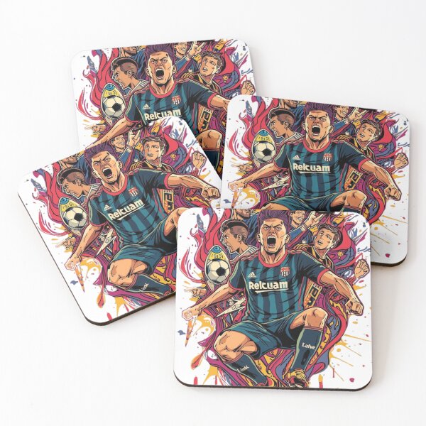 Item preview, "Epic Soccer Legends: Vibrant Football Art Print" designed and sold by ShopTwentyFour.