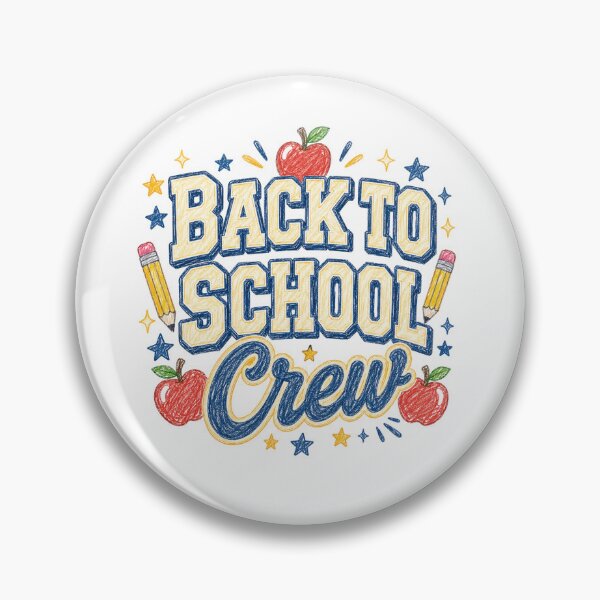 Item preview, Back to School Crew Cute Teacher Classroom Design designed and sold by KHCreative2025.