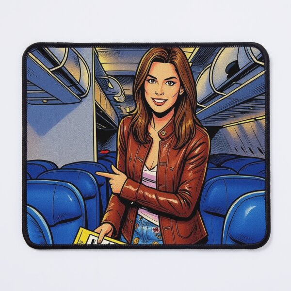 Item preview, Lederbraun Sicherheitsvorkehrungen vor dem Flug designed and sold by pjd94.