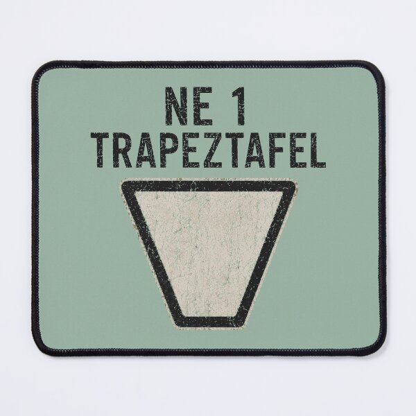 Item preview, NE 1 Trapeztafel | German Railway Signal designed and sold by Geokafi.