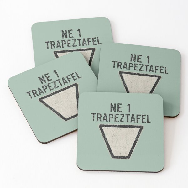 Item preview, NE 1 Trapeztafel | German Railway Signal designed and sold by Geokafi.