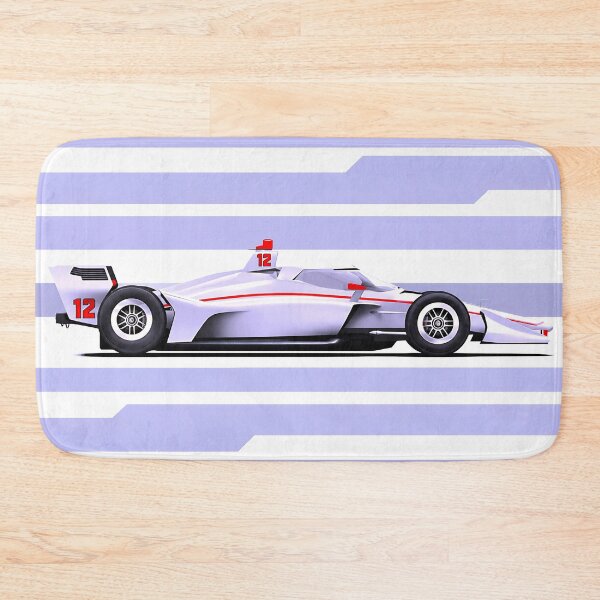 Item preview, 2026 David Malukas #12 Silver Throwback IndyCar designed and sold by PitWallArt.