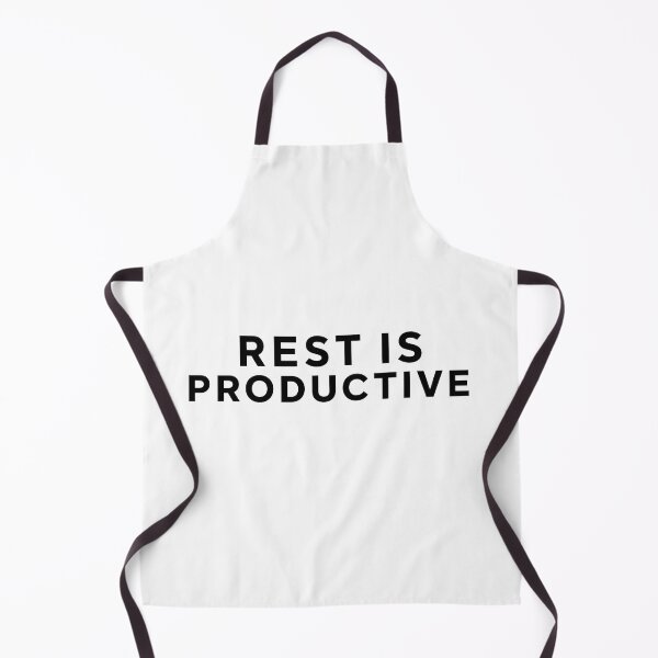 Item preview, Rest Is Productive Anti Hustle Wellness Minimalist Typography Tee Sticker Self Care Gift designed and sold by sharifex.