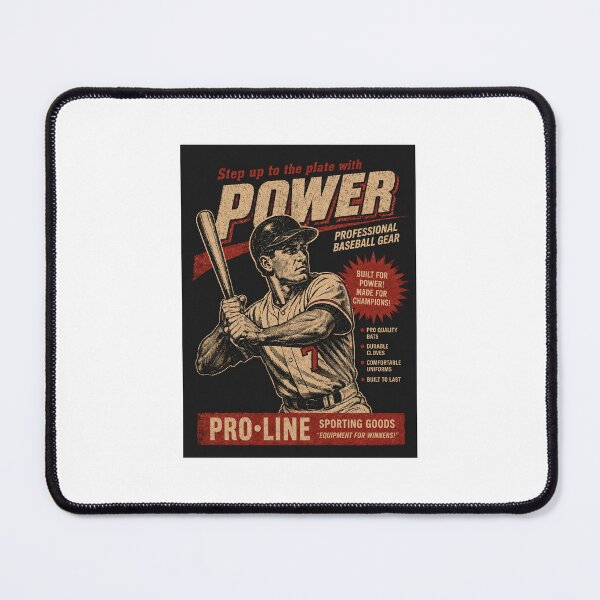 Item preview, Vintage Baseball Player – Retro 1960s Sports Poster | Classic Graphic T-Shirt designed and sold by KAG Studio.