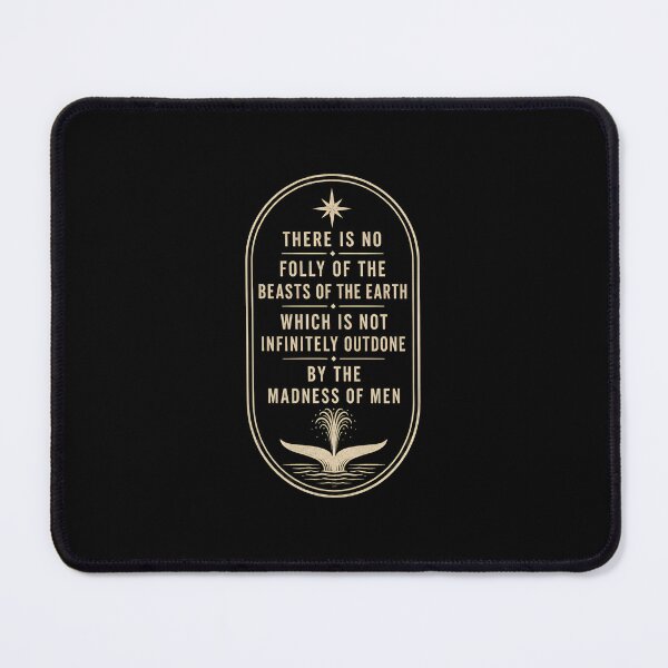 Item preview, Moby Dick Madness of Men Literary Quote Gold Cameo Art designed and sold by Fenay Designs.
