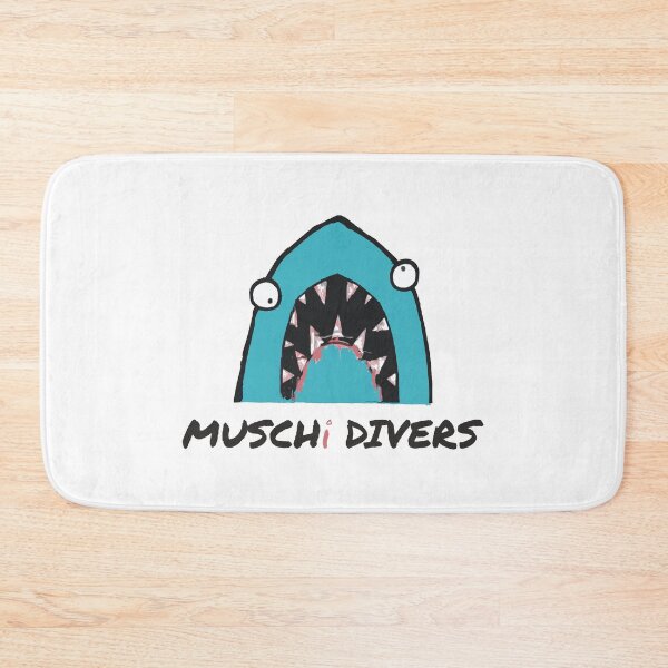 Item preview, MUSCHi DIVERS 2025 Graffiti Azul designed and sold by djmuji.