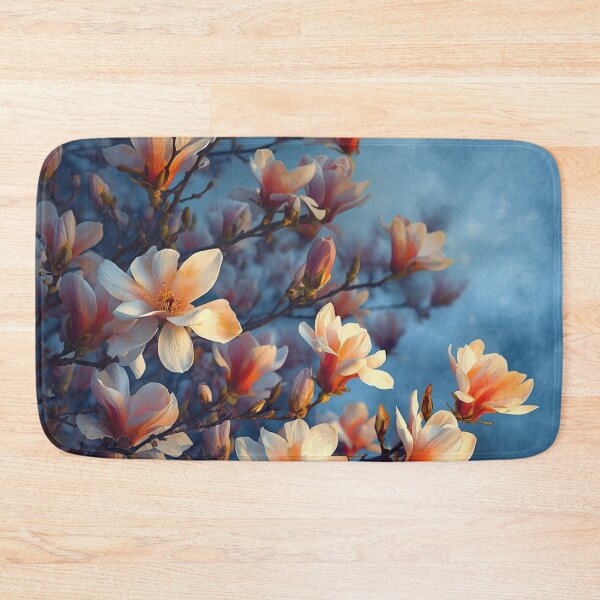 Item preview, Magnolia at dusk – Elegant terracotta flower designed and sold by Art70shop.