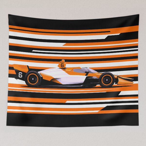 Aperçu de l'œuvre 2026 Nolan Siegel #6 WWTR IndyCar créée et vendue par PitWallArt.