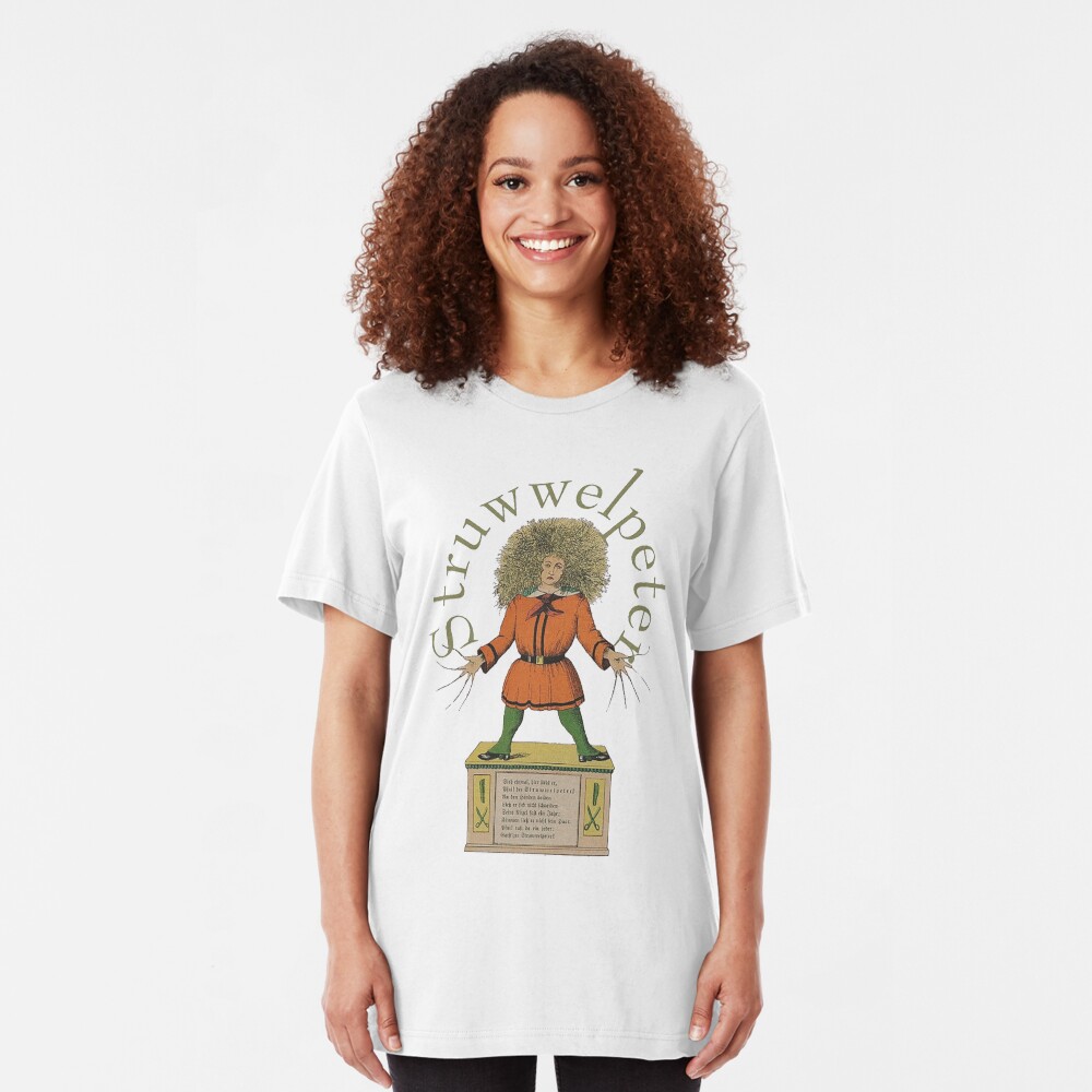 "Der Struwwelpeter"...Slovenly Peter Slim Fit T-Shirt