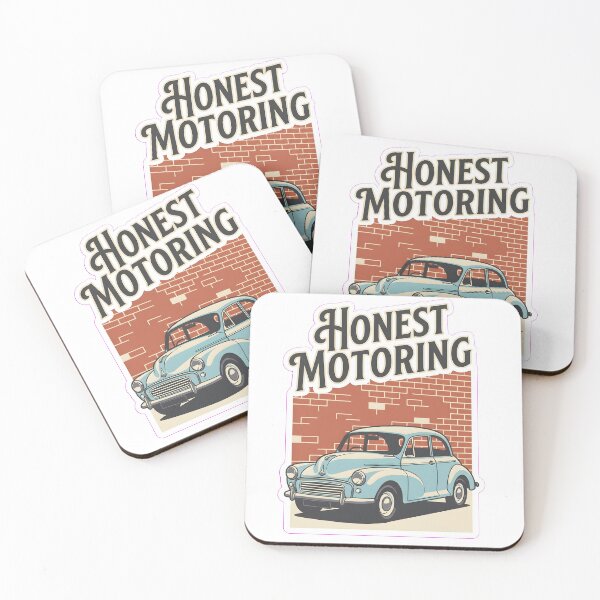 Item preview, Vintage Morris Minor Honest Motoring Retro Classic Car Graphic designed and sold by EKHOAISTORE.