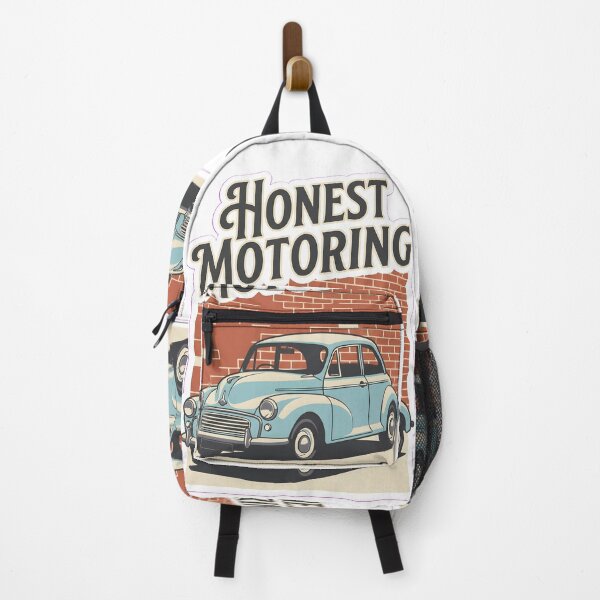 Item preview, Vintage Morris Minor Honest Motoring Retro Classic Car Graphic designed and sold by EKHOAISTORE.