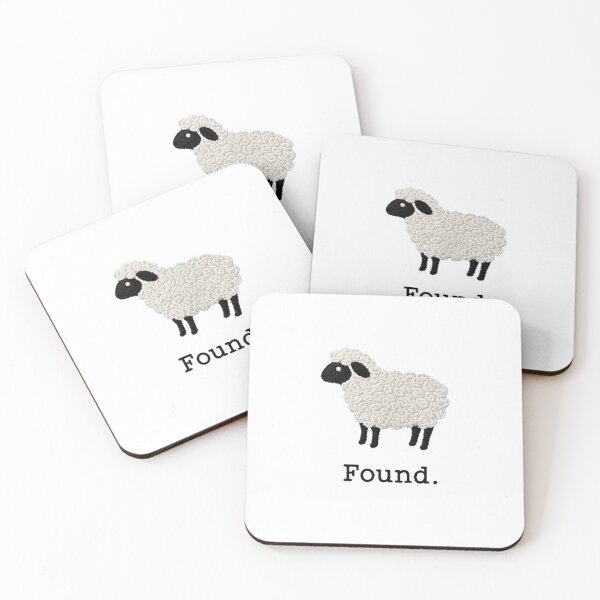 Item preview, Found Sheep Psalm 23 Christian Faith Lamb  designed and sold by DuduMissing.