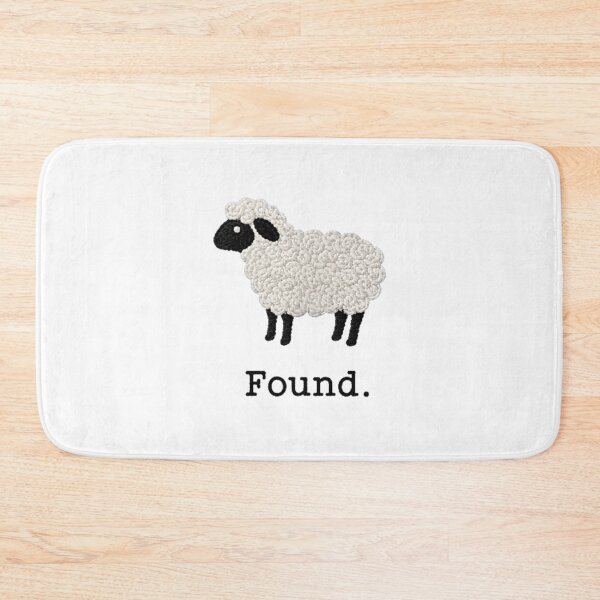 Item preview, Found Sheep Psalm 23 Christian Faith Lamb  designed and sold by DuduMissing.