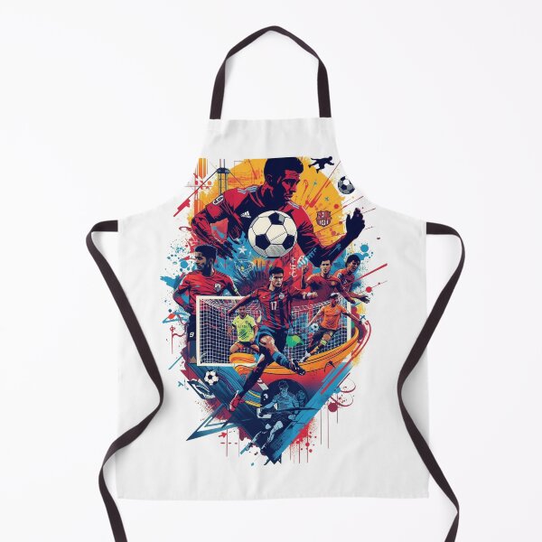 Item preview, Copy of "Epic Soccer Legends: Vibrant Football Art Print" designed and sold by ShopTwentyFour.