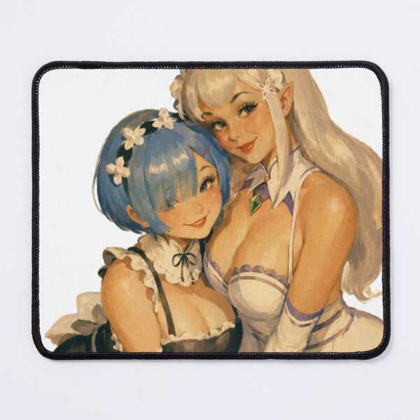 Artikelvorschau, Twin Maid Pinup – Re:Zero-inspirierte Vintage-Anime-Kunst entworfen und verkauft von Cosplayvintage.