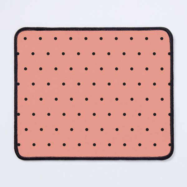 Item preview, Coral and Black micro dots designed and sold by pattern-archive.