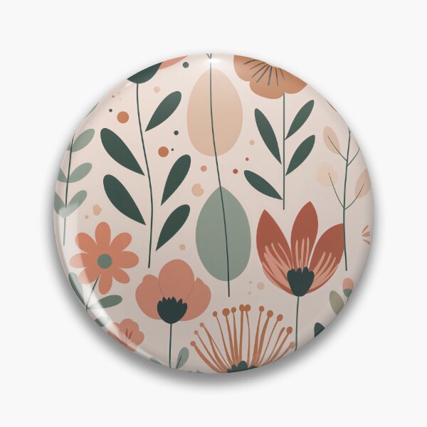 Item preview, Boho Botanical Print, Terracotta Sage Floral Art - 2 designed and sold by KHCreative2025.