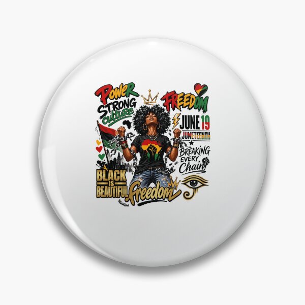 Item preview, Retro Juneteenth 1865 Power Strong Culture Freedom Day Black History Month designed and sold by PixlCrypt.