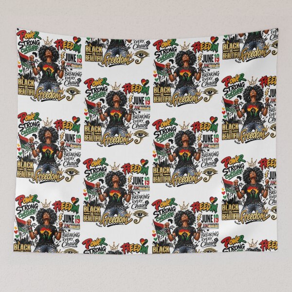 Item preview, Retro Juneteenth 1865 Power Strong Culture Freedom Day Black History Month designed and sold by PixlCrypt.