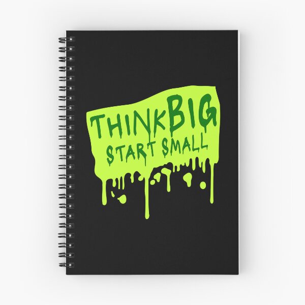 Item preview, Think Big Start Small Motivational Mindset Growth Quote designed and sold by shirt-o-mat.