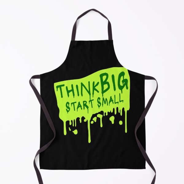 Item preview, Think Big Start Small Motivational Mindset Growth Quote designed and sold by shirt-o-mat.
