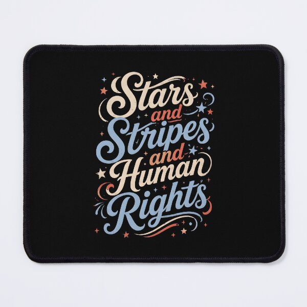 Item preview, Stars And Stripes And Human Rights 250 Years Still Working On Liberty And Justice For All  designed and sold by PixlCrypt.