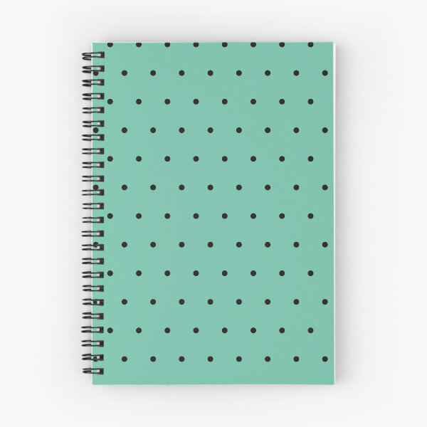Item preview, Pastel Green And Black Micro Dot Pattern designed and sold by pattern-archive.