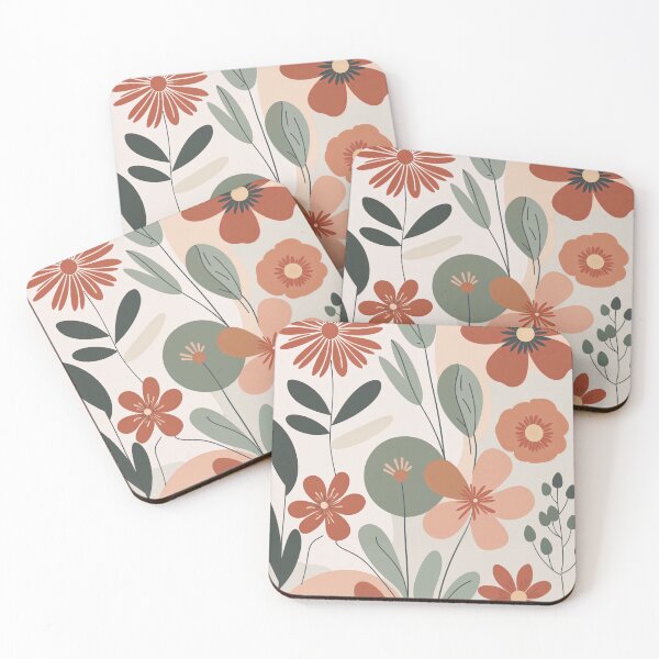 Item preview, Boho Botanical Print, Terracotta Sage Floral Art - 5 designed and sold by KHCreative2025.