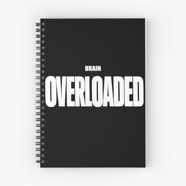 Item preview, Brain Overloaded Funny T-Shirt | Overthinking Humor Introvert designed and sold by VaultVibes.